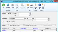 Gp Purchase Order Discussions – Dynamics GP – Dynamics Communities