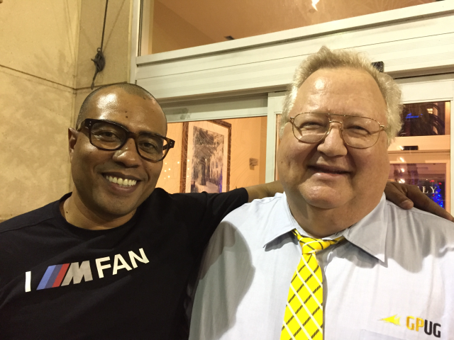 Mariano and me, GPUG Summit Tampa 2016