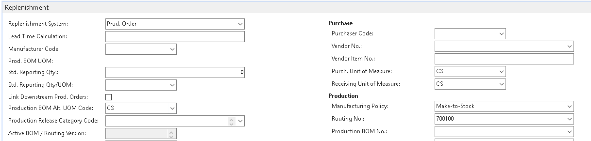 Replenishment Fasttab Replenishment Fasttab