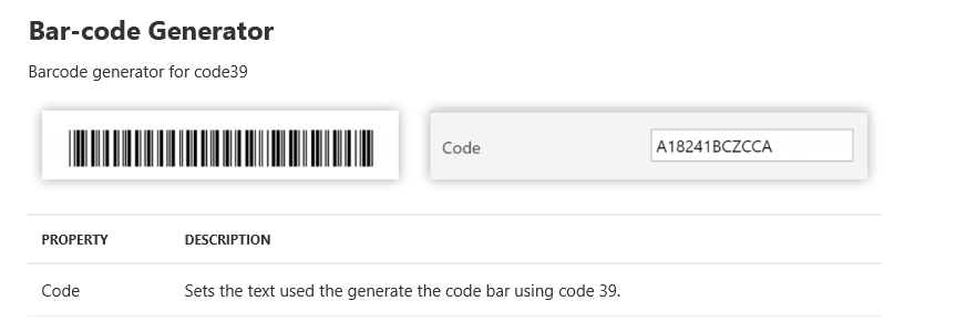 barcode generator